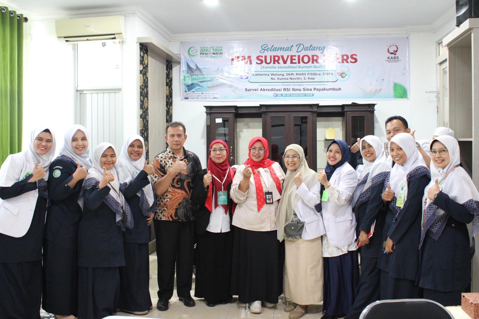 Tingkatkan Mutu Pelayanan, RSI Ibnu Sina Payakumbuh Jalani Survei Akreditasi KARS 2026 - 2